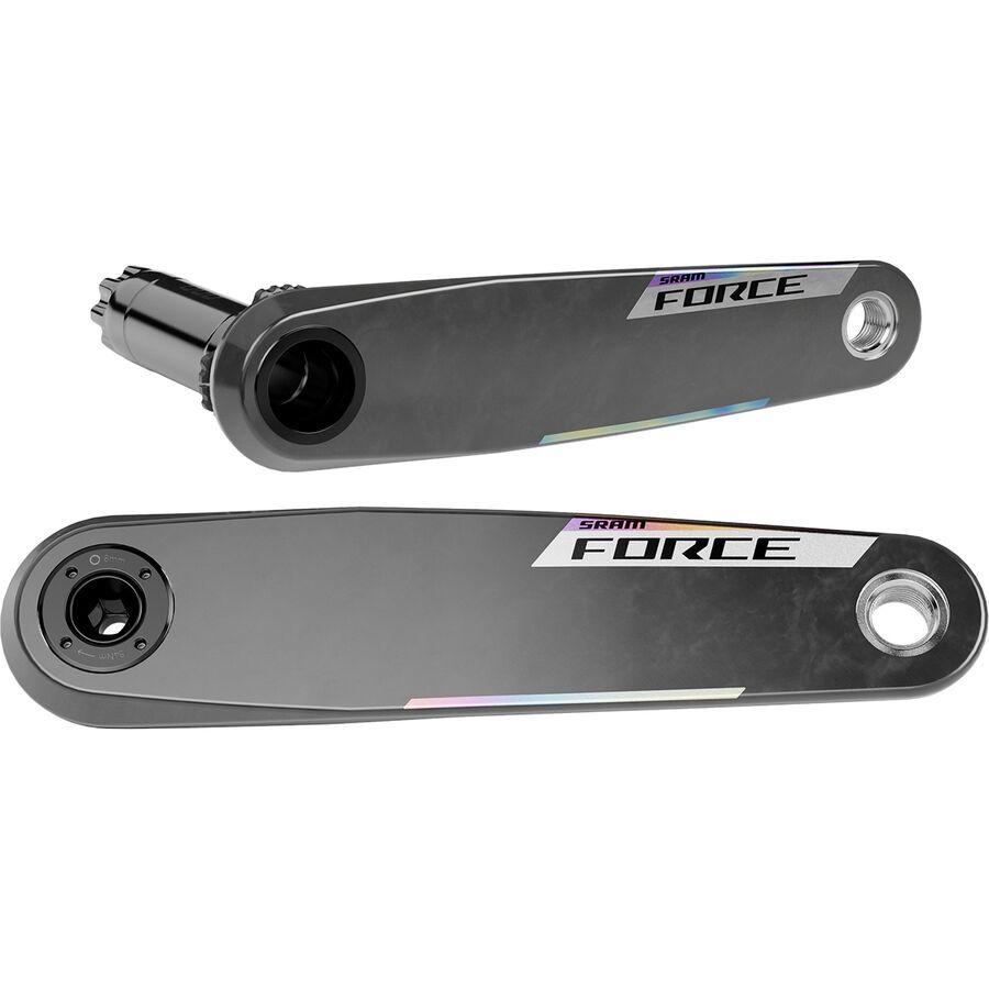 SRAM Force E1 XPLR DUB Wide Crank Arm Assembly Black