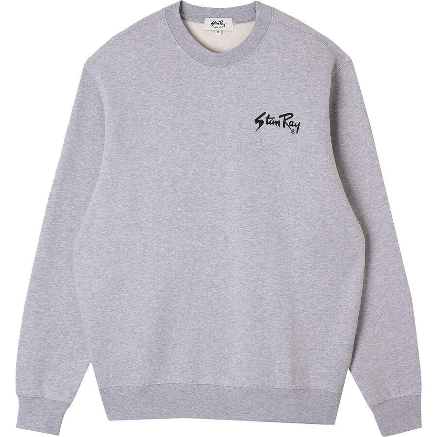 Stan Ray Stan OG Crew Sweatshirt Grey Heather/Black