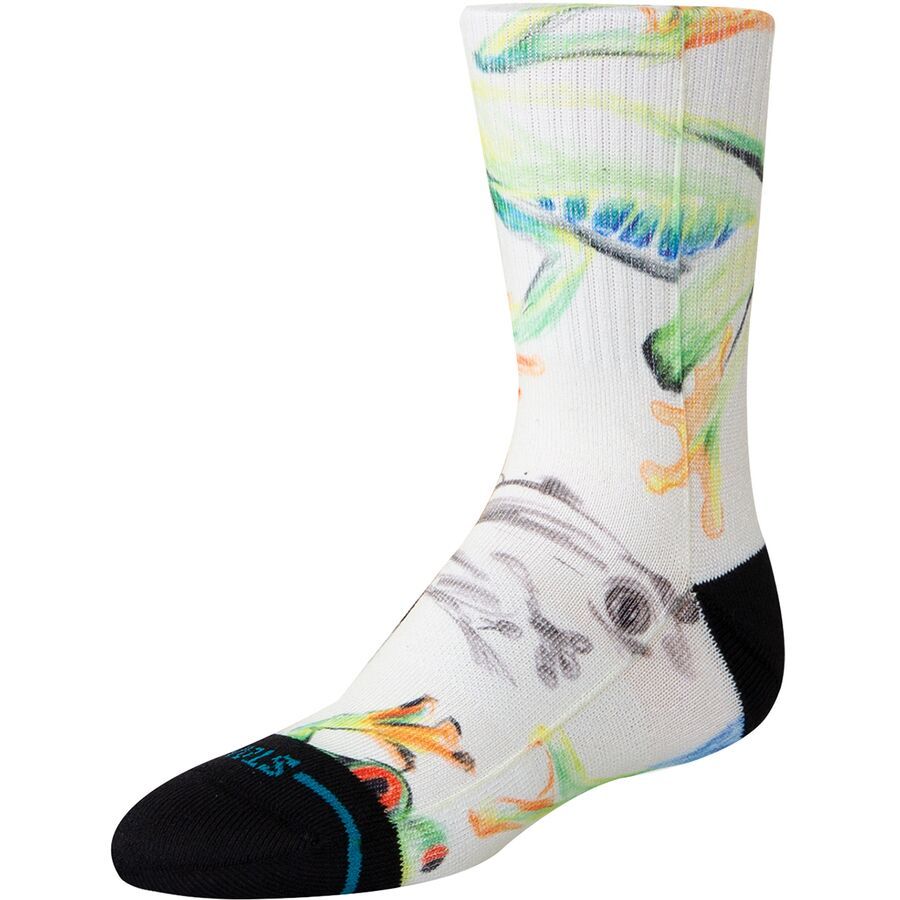 Stance Stick To It Crew Sock - Kids' Canvas