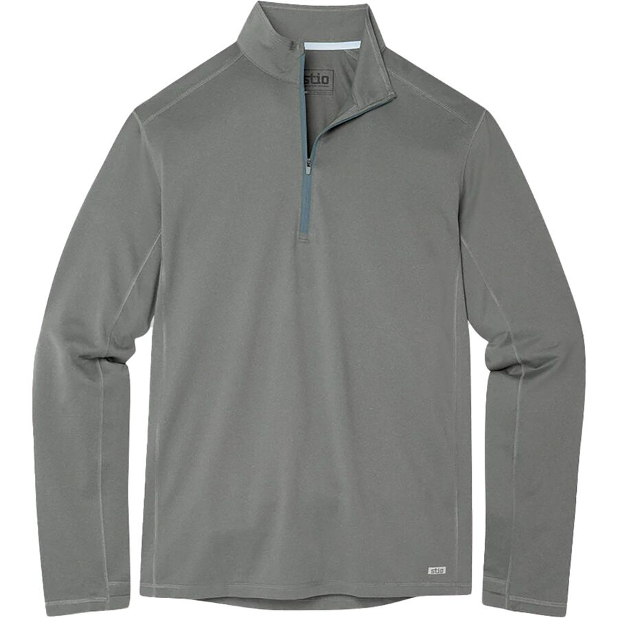 STIO Crester 1/2-Zip Top - Men's Magnet Heather