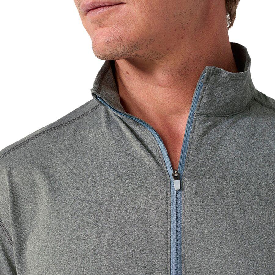 STIO Crester 1/2-Zip Top - Men's Magnet Heather