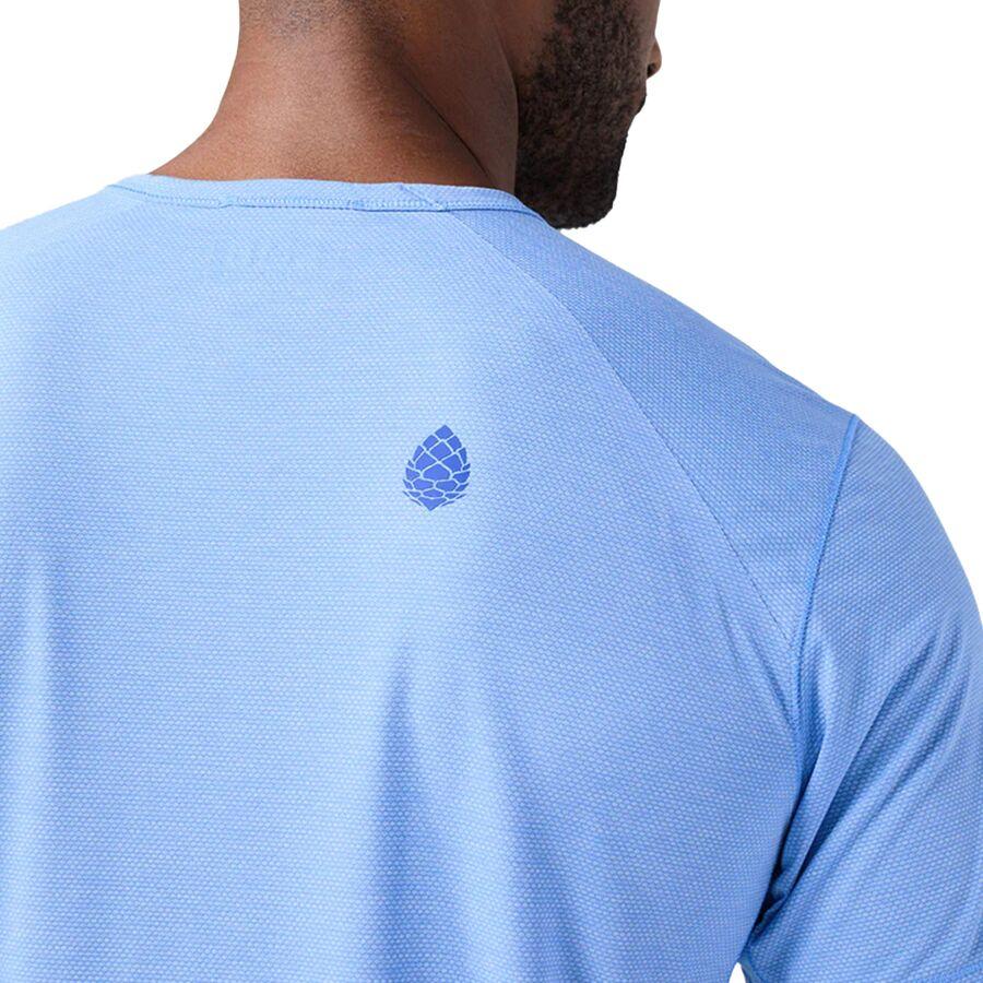 STIO Lucent Short-Sleeve T-Shirt - Men's Chicory Flower Heather