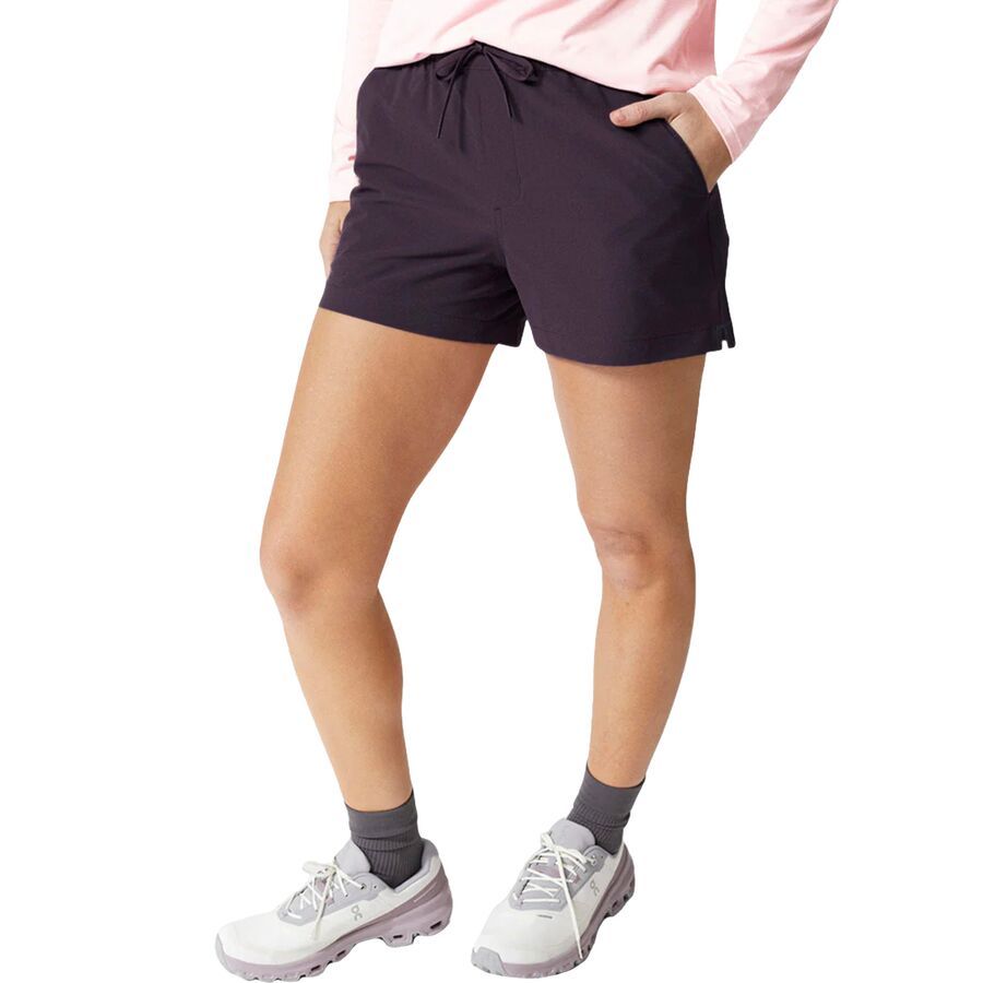 STIO Vallis 4in Short - Women's Huckleberry Jam