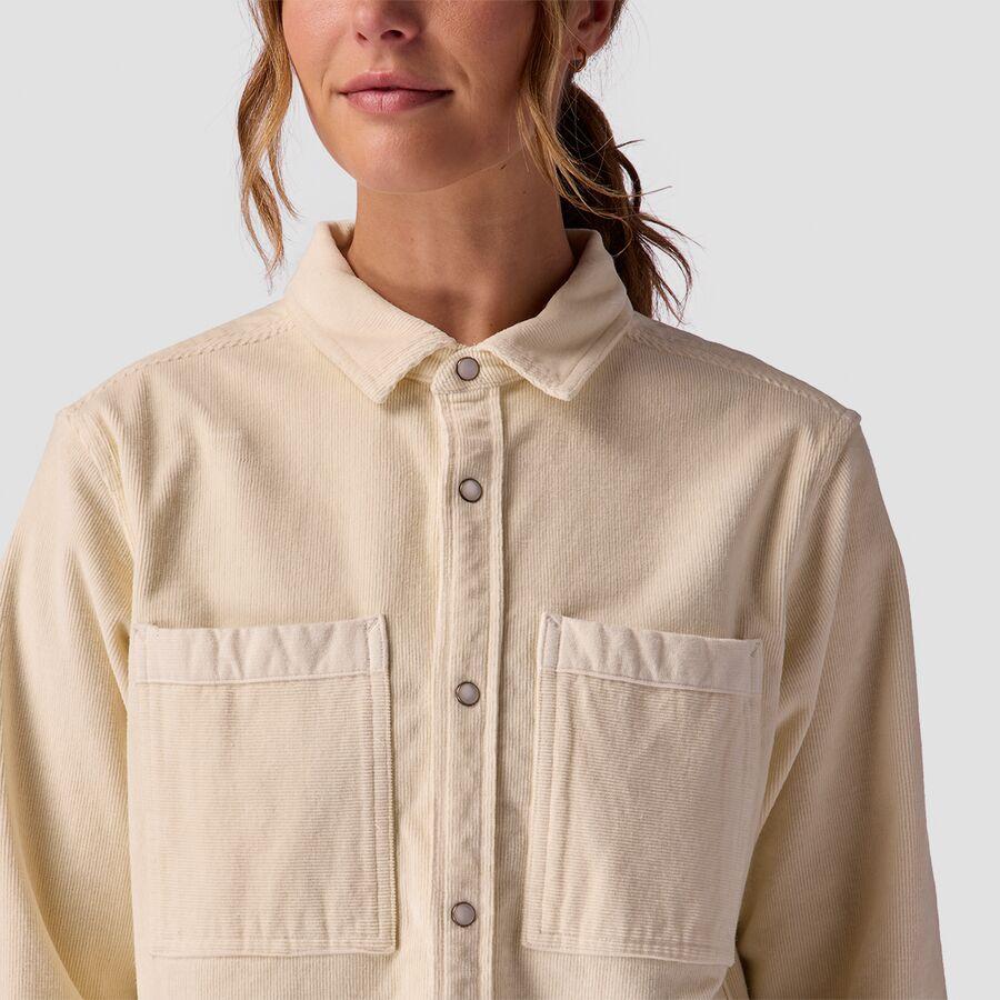 Stoic All Hail The Wale Overshirt - Women's Egret
