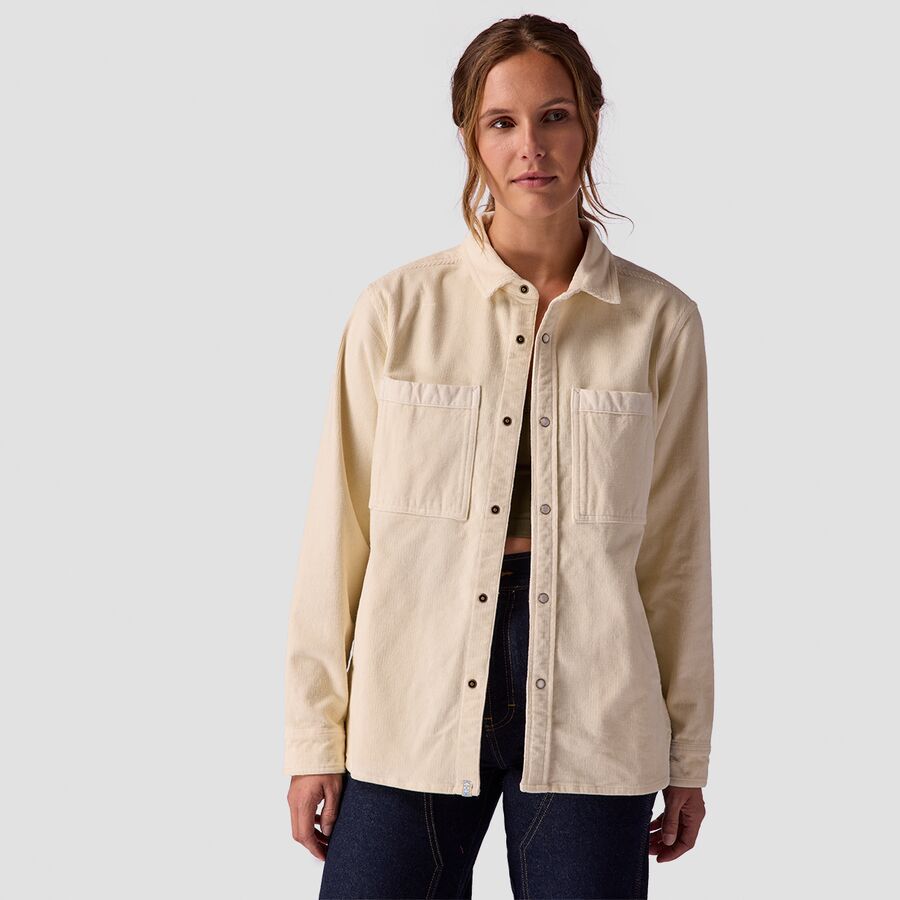 Stoic All Hail The Wale Overshirt - Women's Egret