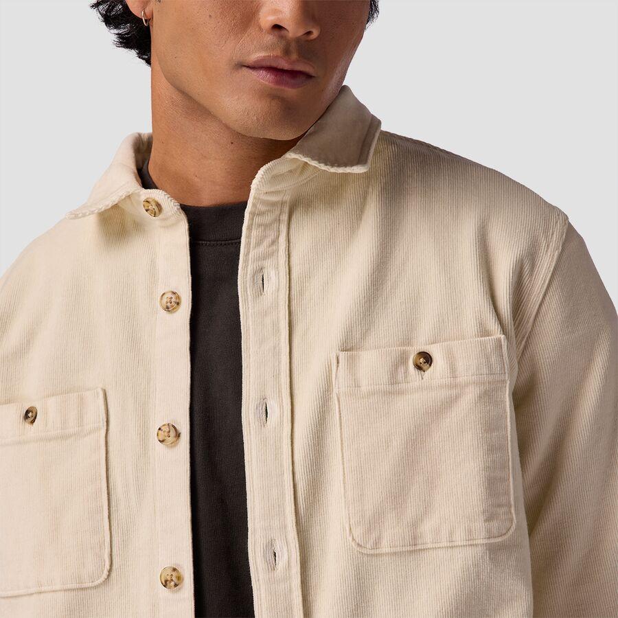 Stoic Atta Boy Corduroy Overshirt - Men's Egret