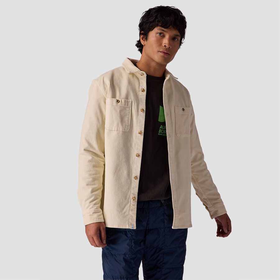 Stoic Atta Boy Corduroy Overshirt - Men's Egret