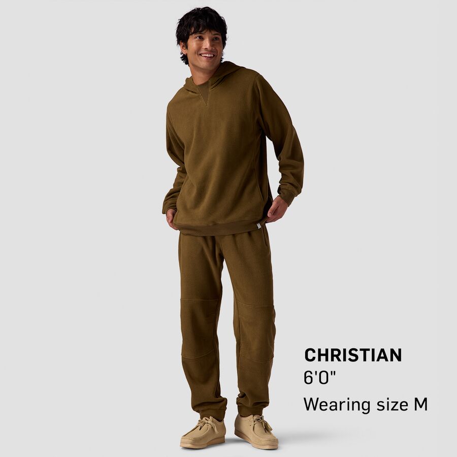 Stoic Banjo Fleece Hoodie - Men's Dark Olive