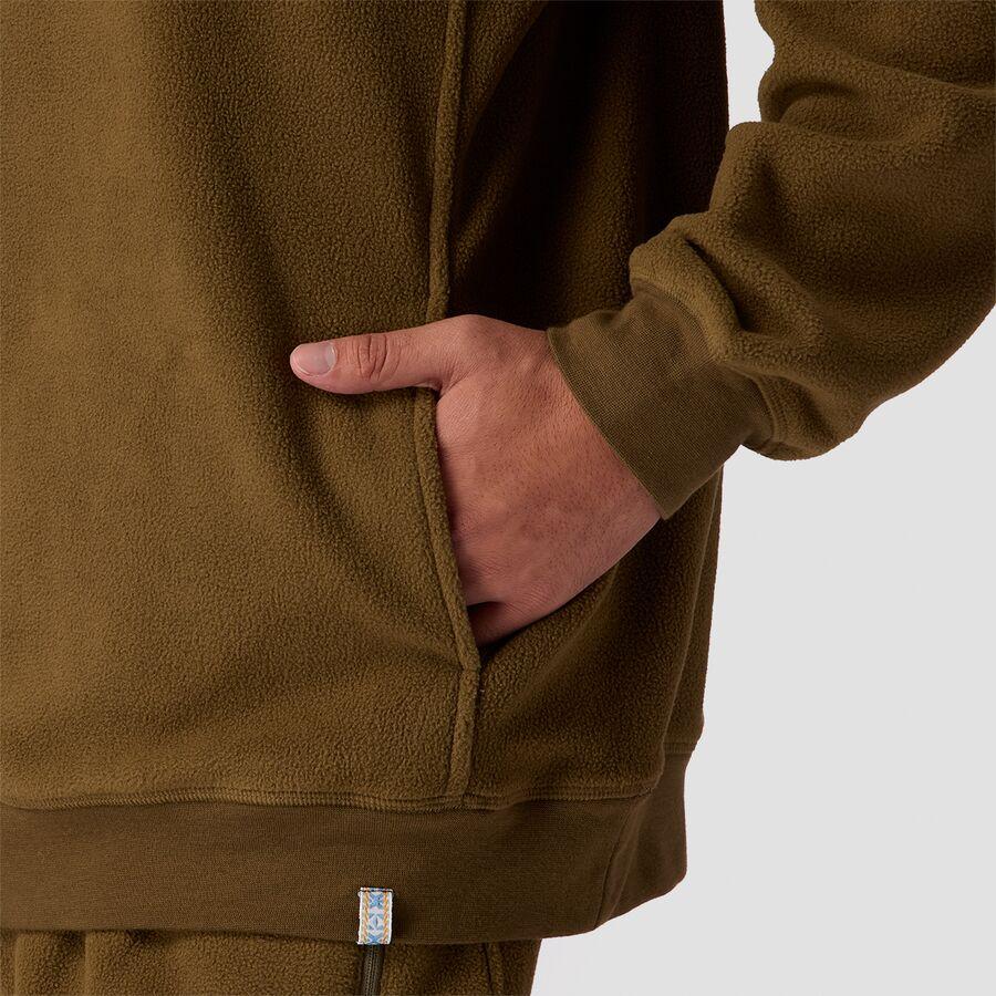 Stoic Banjo Fleece Hoodie - Men's Dark Olive