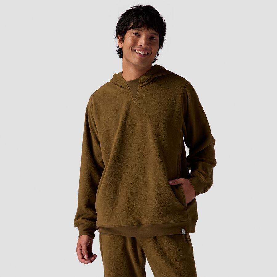 Stoic Banjo Fleece Hoodie - Men's Dark Olive