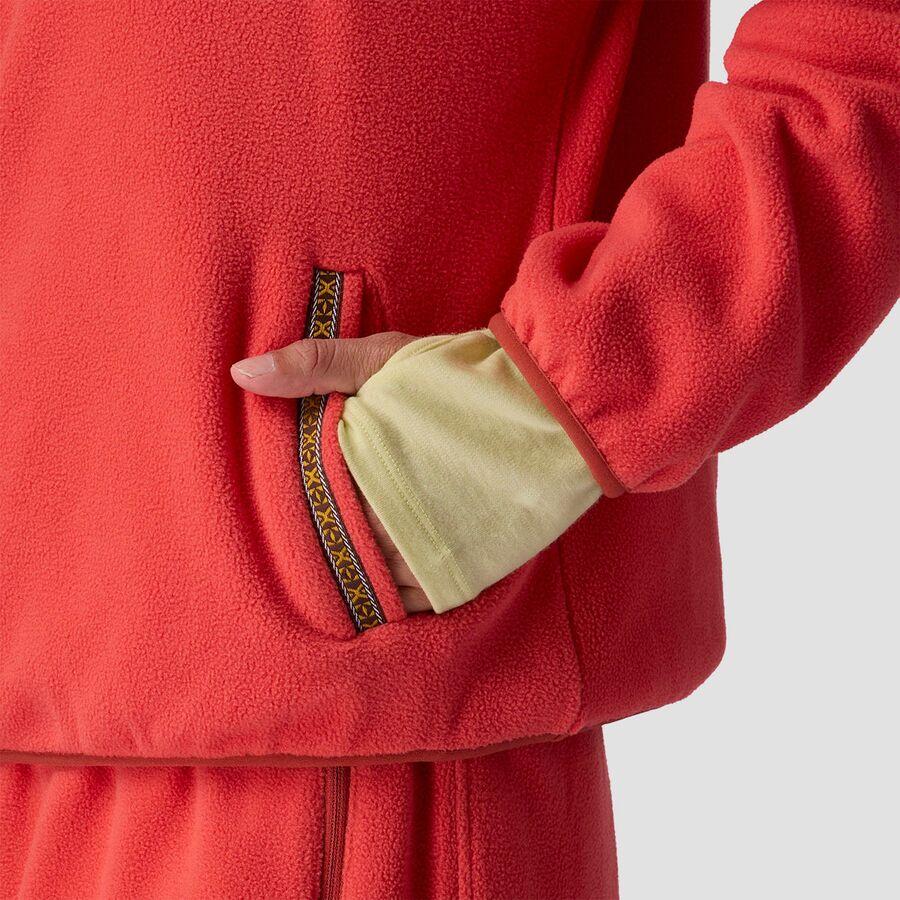Stoic Chelsea Fleece Pullover - Women's Cranberry