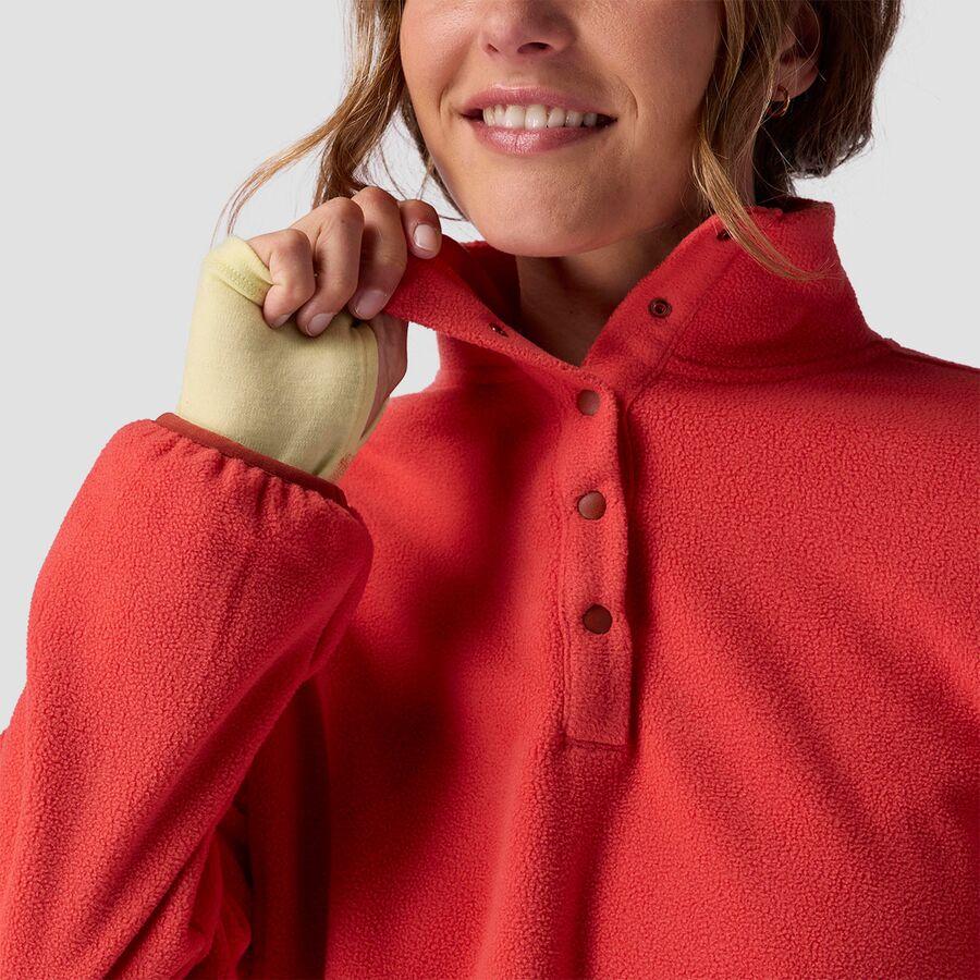 Stoic Chelsea Fleece Pullover - Women's Cranberry