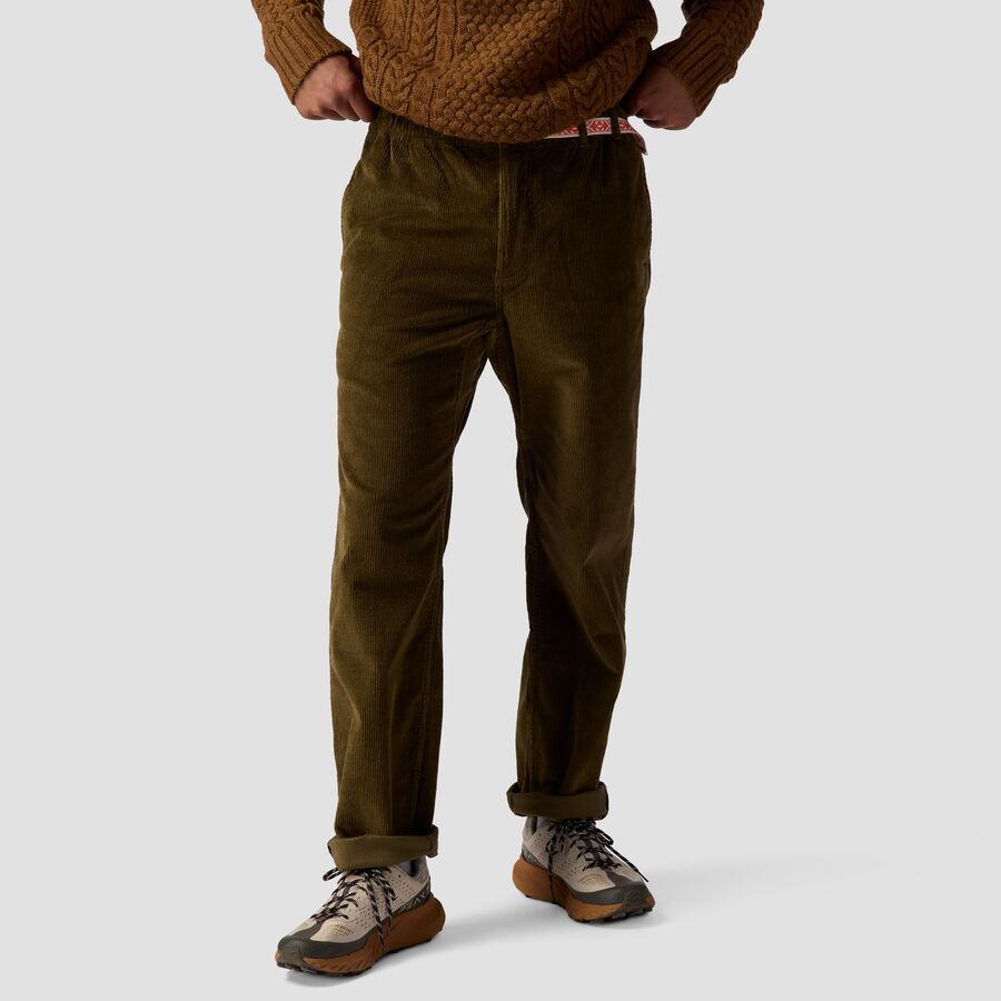 Stoic Corduroy Venture Pant - Men's Dark Olive