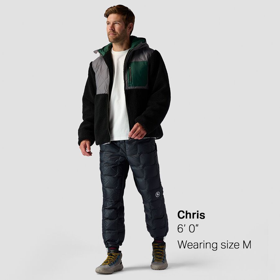 Stoic Crossover Hooded Jacket - Men's Black/Charcoal