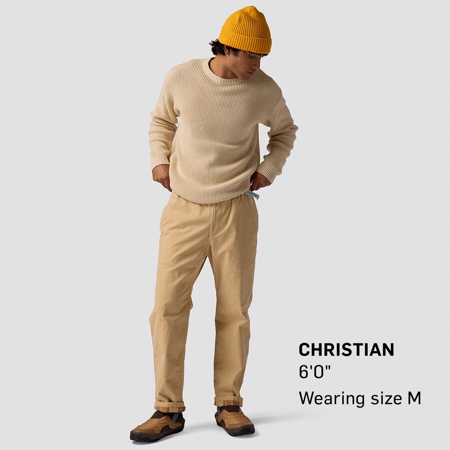 Stoic Flannel Lined Venture Pant - Men's Taos Taupe