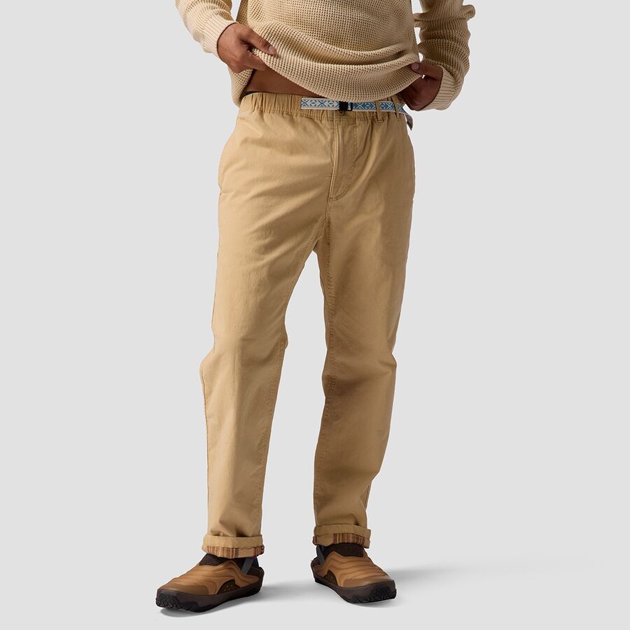 Stoic Flannel Lined Venture Pant - Men's Taos Taupe