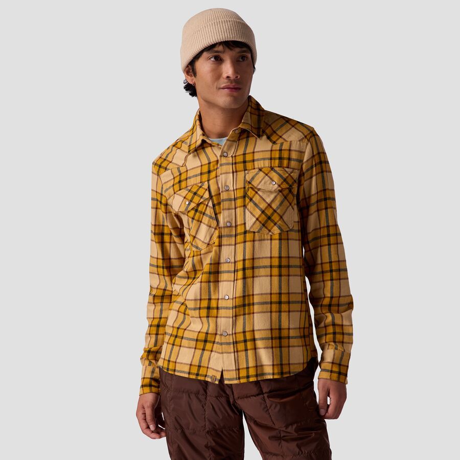 Stoic Giddy-Up Snap-Up - Men's Harvest Taupe Plaid