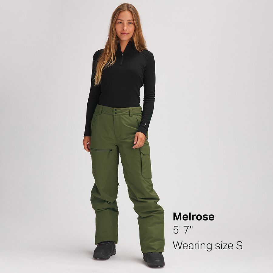 Stoic Insulated Snow Pant - Women's Olive Night