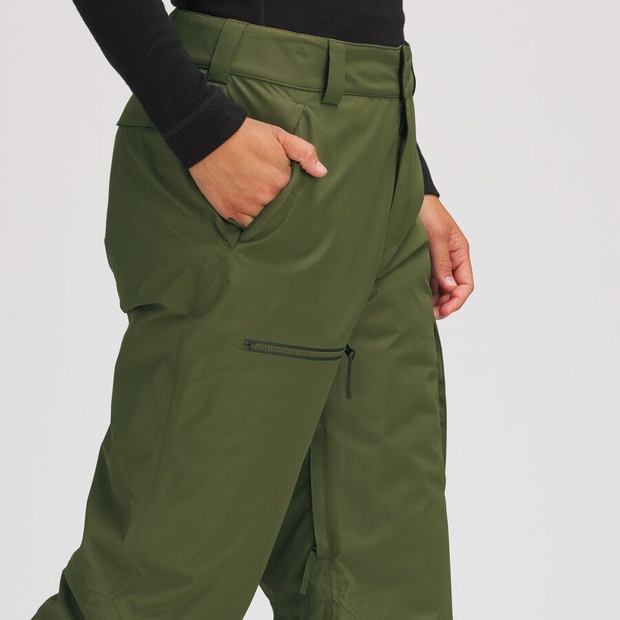 Stoic Insulated Snow Pant - Women's Olive Night