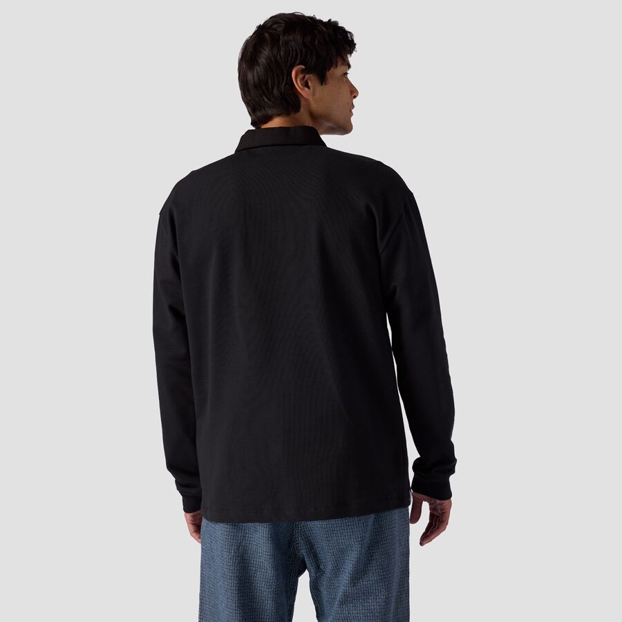 Stoic Long-Sleeve Rugby T-Shirt - Men's Stretch Limo