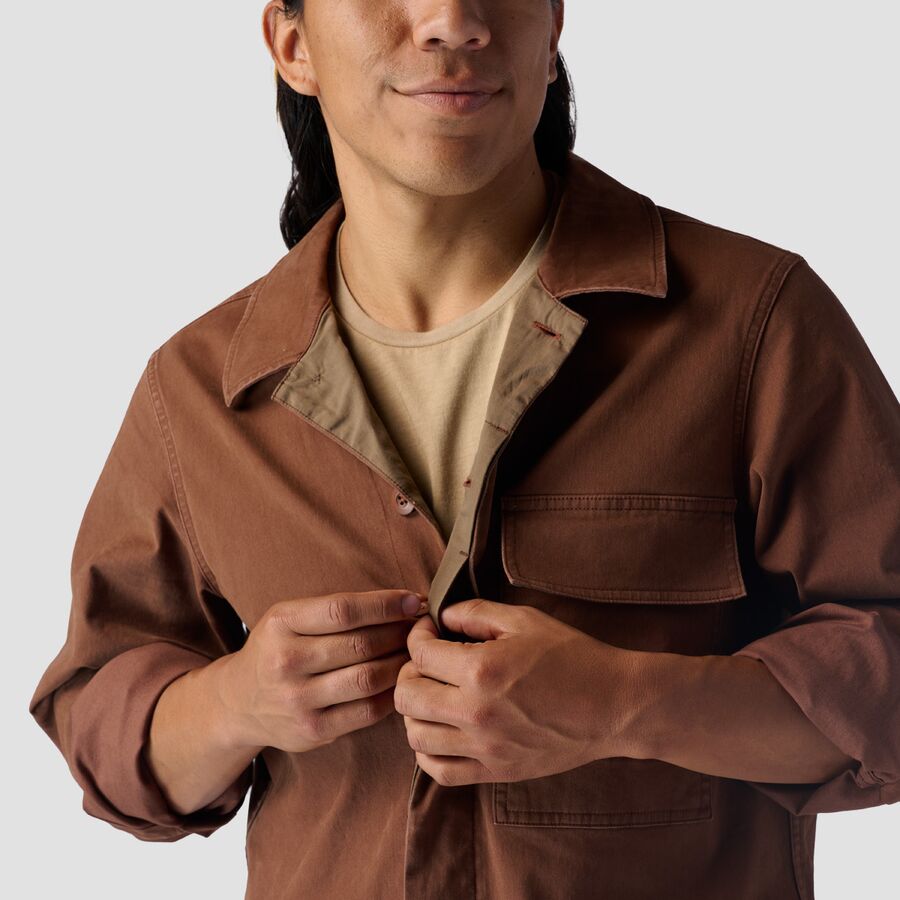 Stoic Long-Sleeve Venture Coverall - Men's Downtown Brown