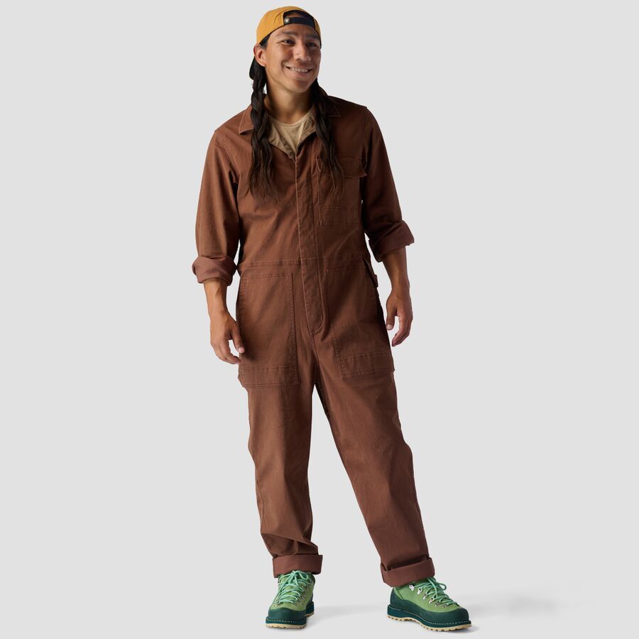 Stoic Long-Sleeve Venture Coverall - Men's Downtown Brown