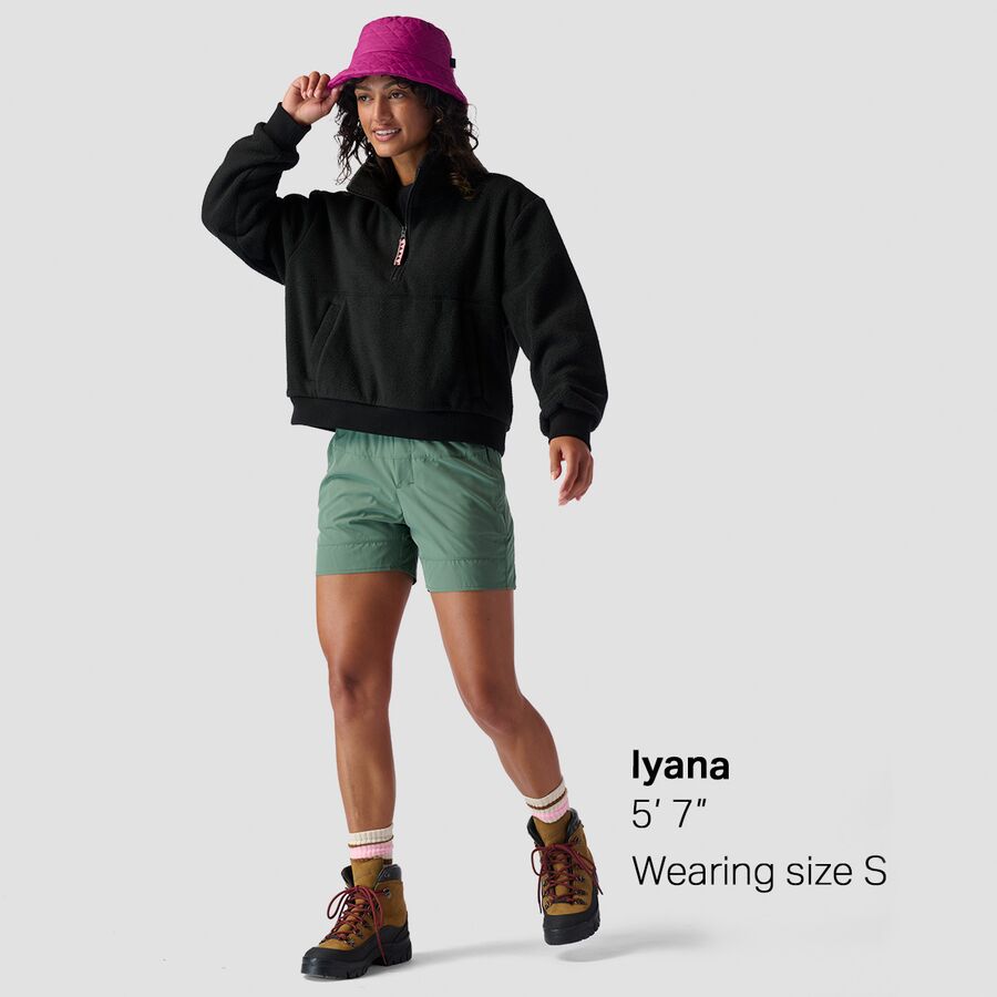 Stoic Polar Fleece 1/4 Zip - Women's Stretch Limo
