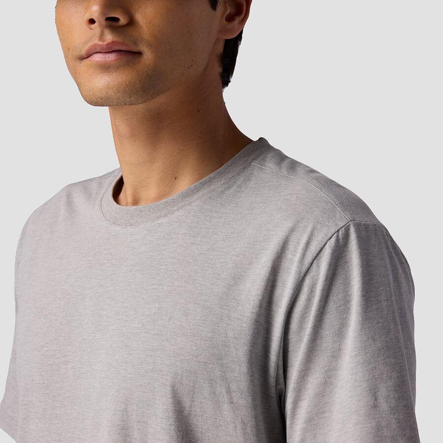 Stoic Solid Relaxed T-Shirt - Men's Heathered Monument