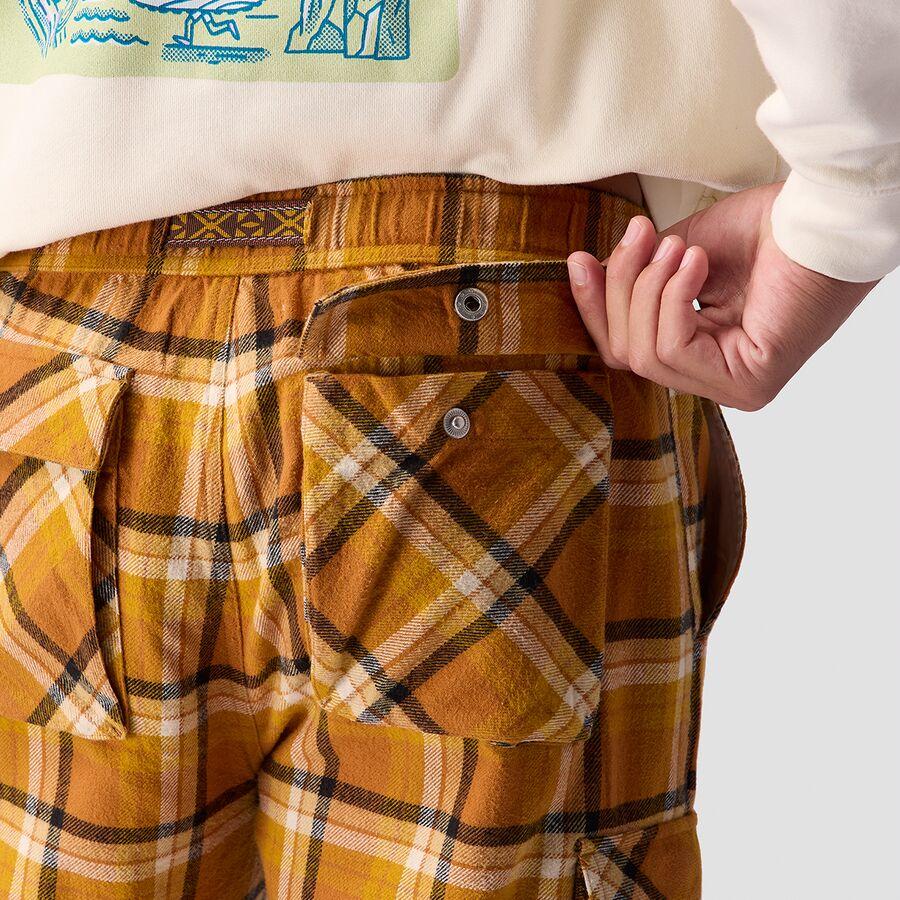 Stoic Utility Flannel Pant - Men's Harvest Sugar Plaid