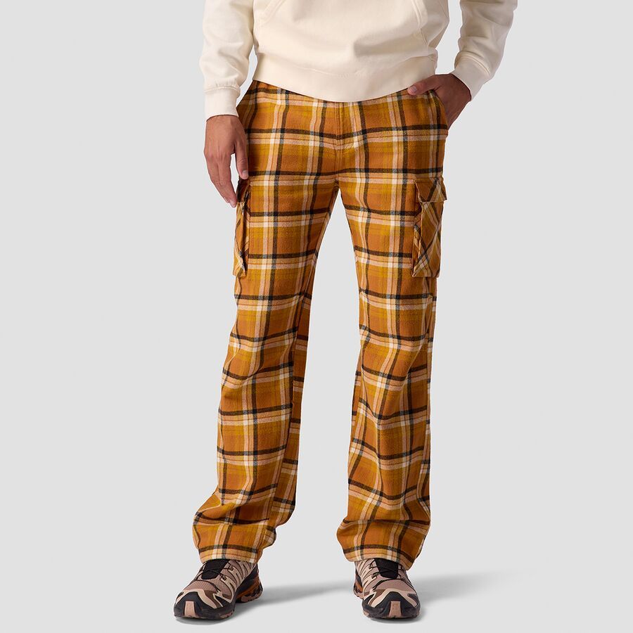 Stoic Utility Flannel Pant - Men's Harvest Sugar Plaid