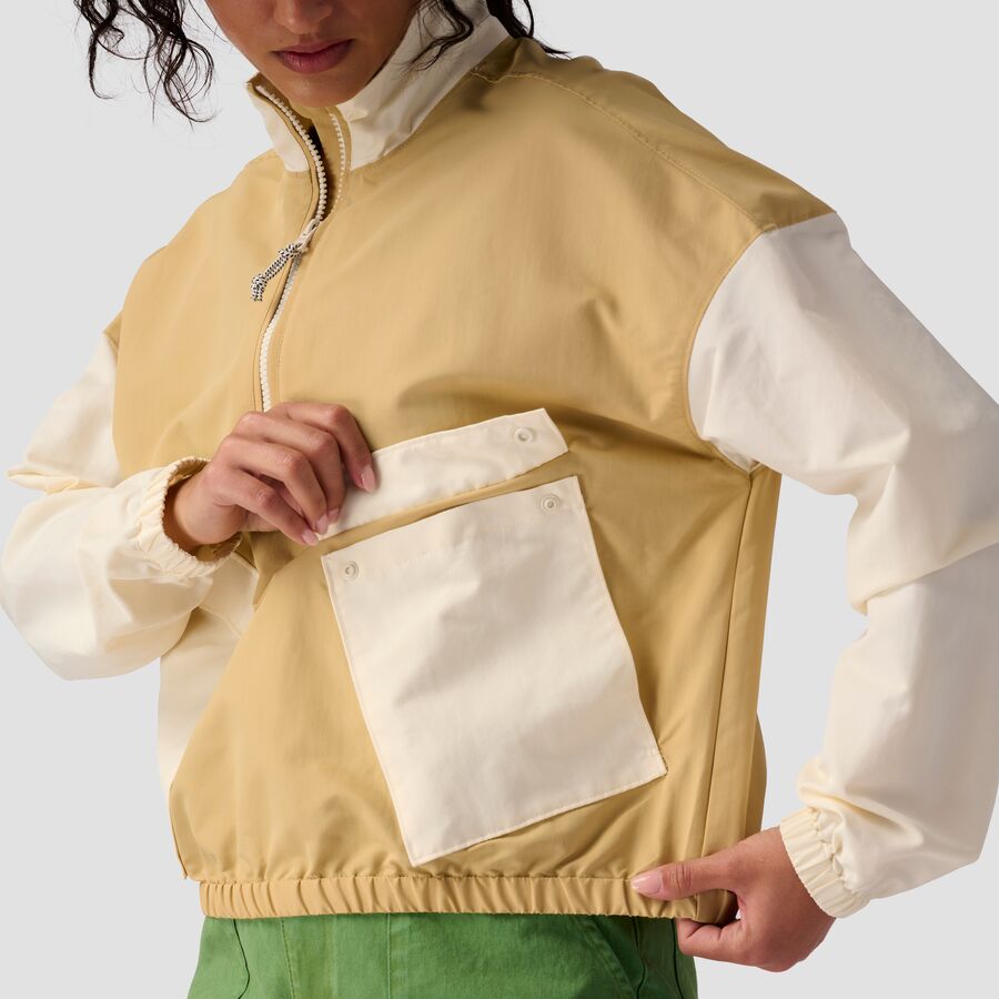 Stoic Utility Pullover - Women's Egret/Taos Taupe