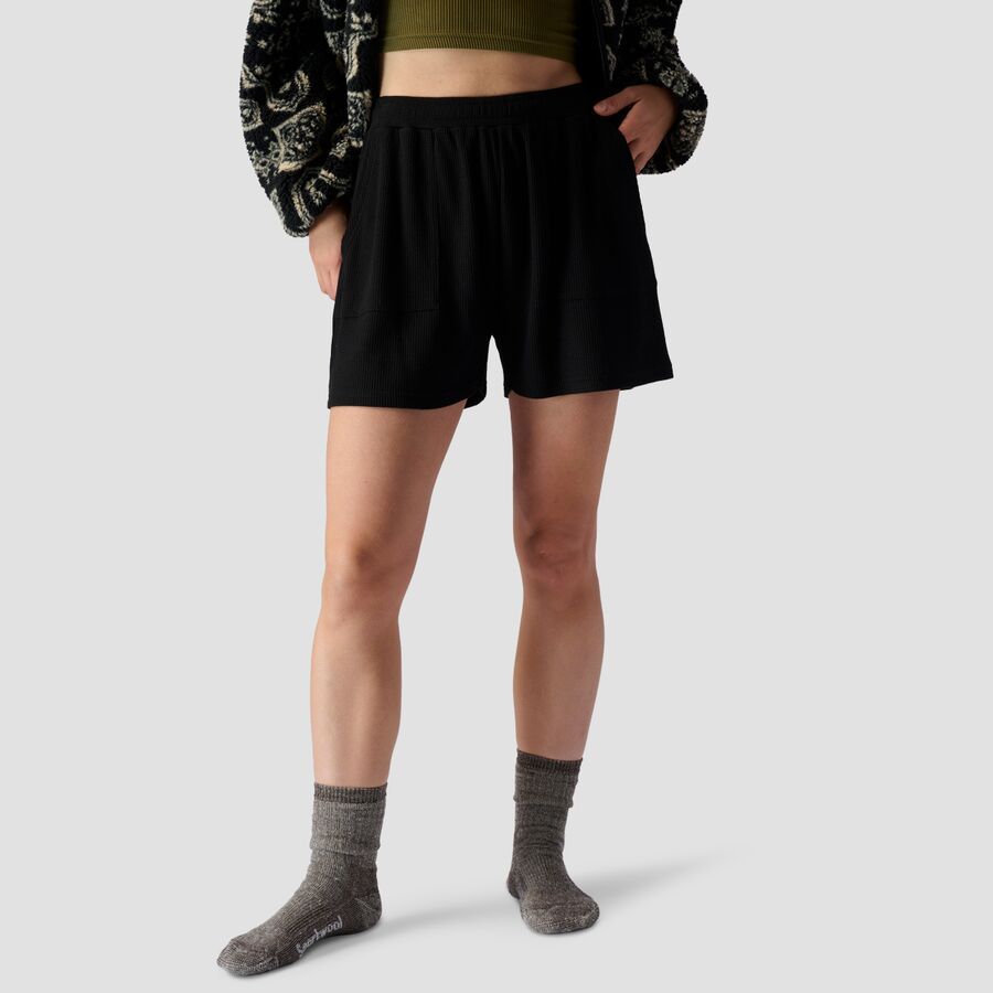 Stoic Wicking Waffle Short - Women's Stretch Limo