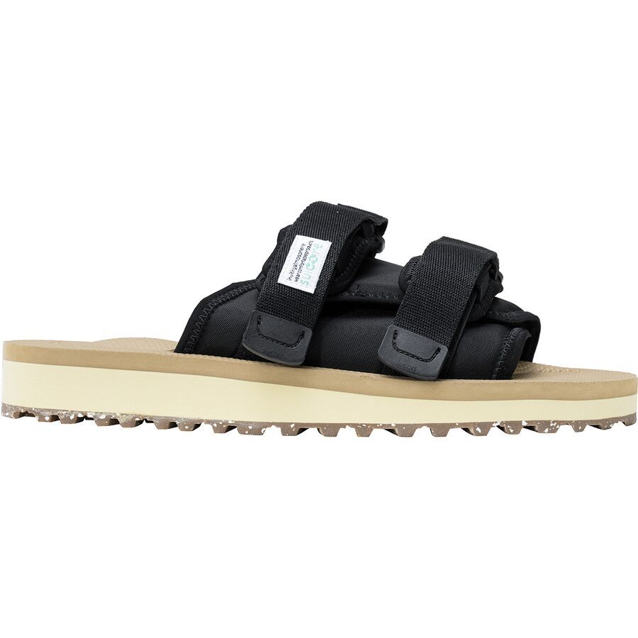 Suicoke Moto Cab Eco Sandal - Men's Black/Beige