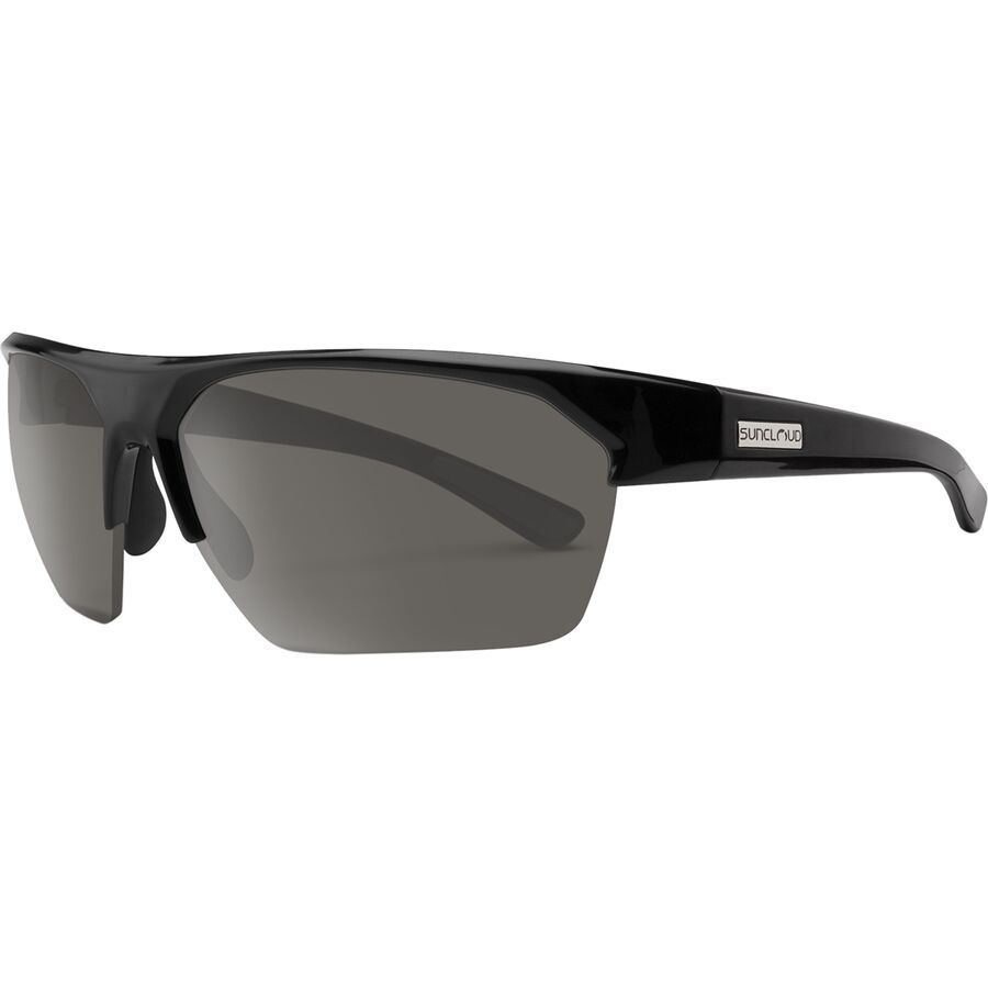 Suncloud Polarized Optics Rival Polarized Sunglasses Black/Polarized Gray