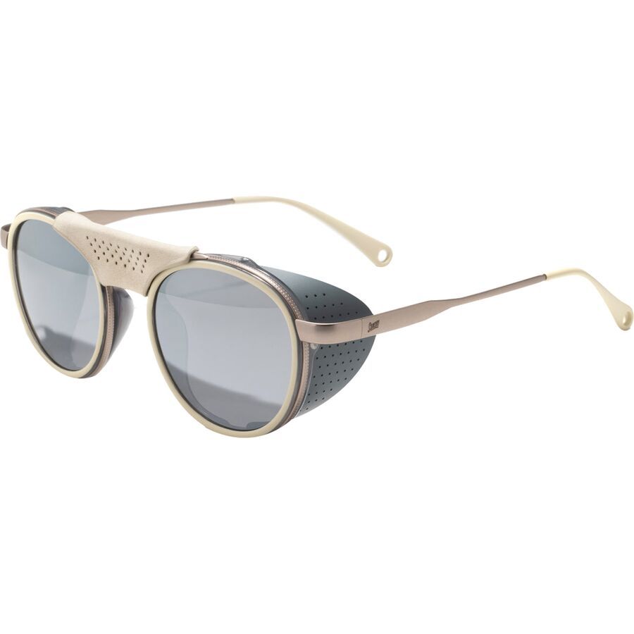 Sunski Strada Polarized Sunglasses Ivory Silver