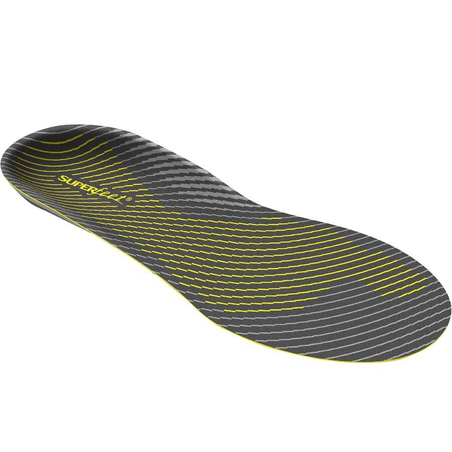 Superfeet Run Support Low Arch V2 Footbed Gunmetal
