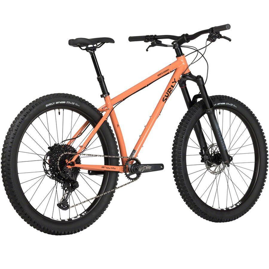 Surly Karate Monkey Front Suspension Bike 27.5in Pink