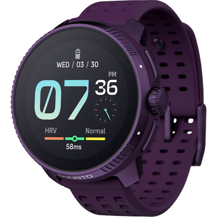 Suunto Race Titanium Sport Watch Amethyst