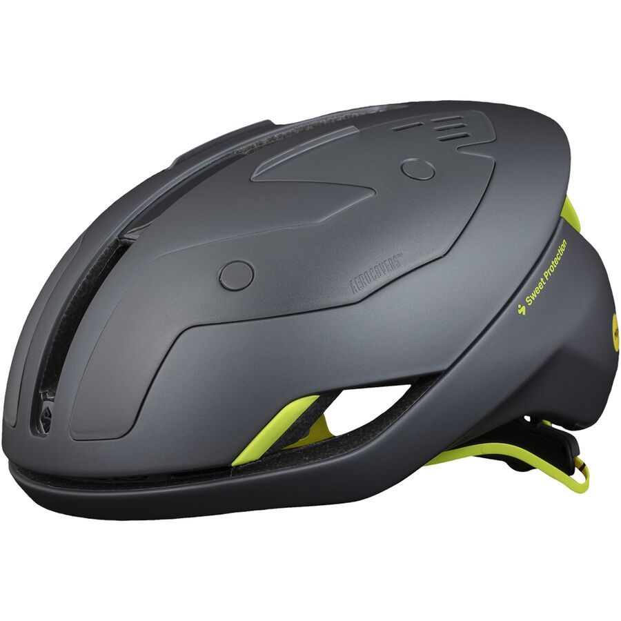 Sweet Protection Falconer II Aero Mips Helmet Slate Gray Metallic/Fluo