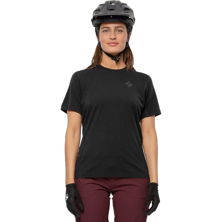 Sweet Protection Hunter Merino Short-Sleeve Jersey - Women's Black