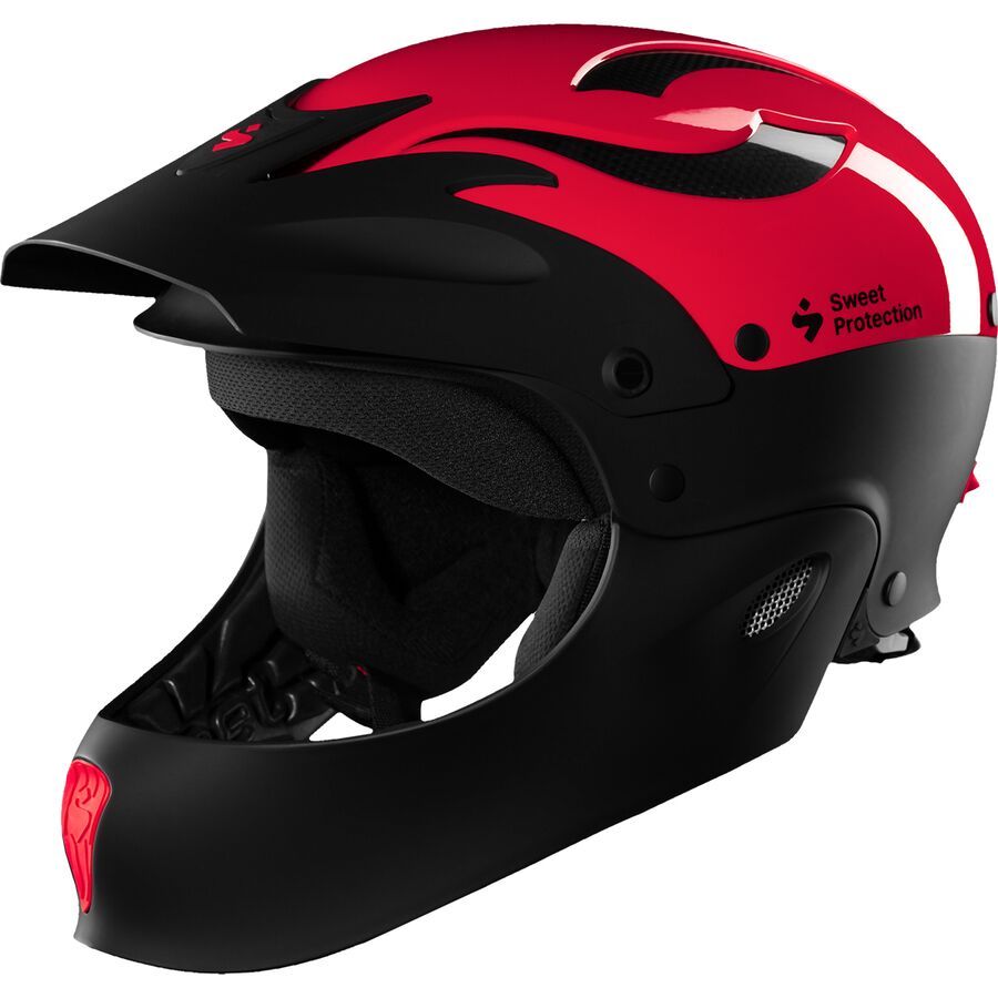 Sweet Protection Rocker Fullface Helmet Gloss Poppy Red