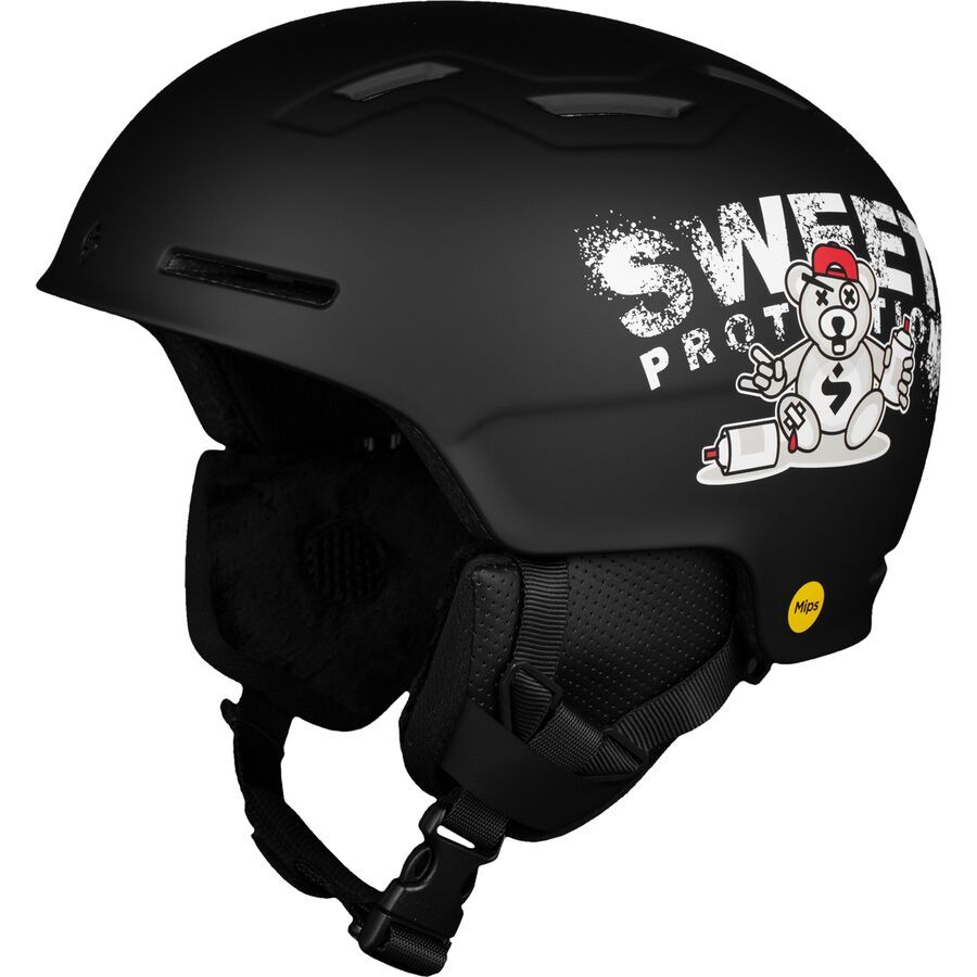 Sweet Protection Winder Mips Helmet - Kids' Black Teddy