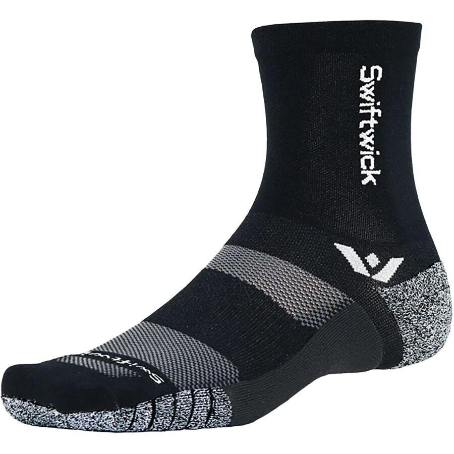 Swiftwick Flite XT Mid-Crew Sock Black/Black