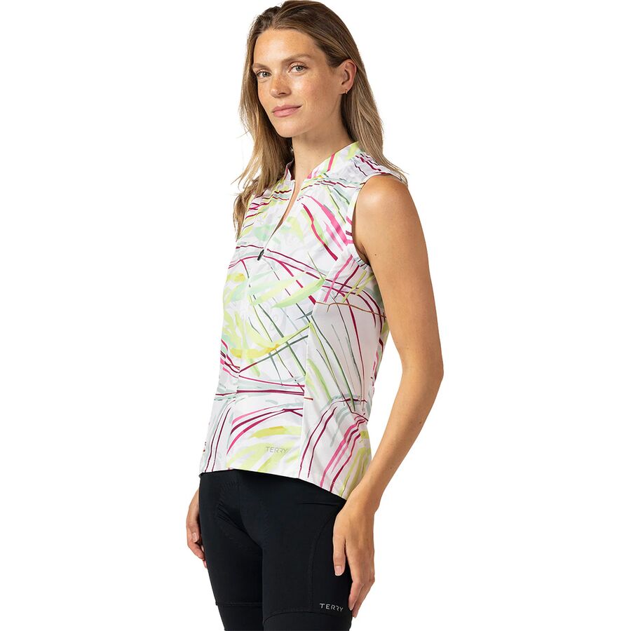 Terry Bicycles Breakaway Mesh Sleeveless Jersey - Women's Breezy Blooms