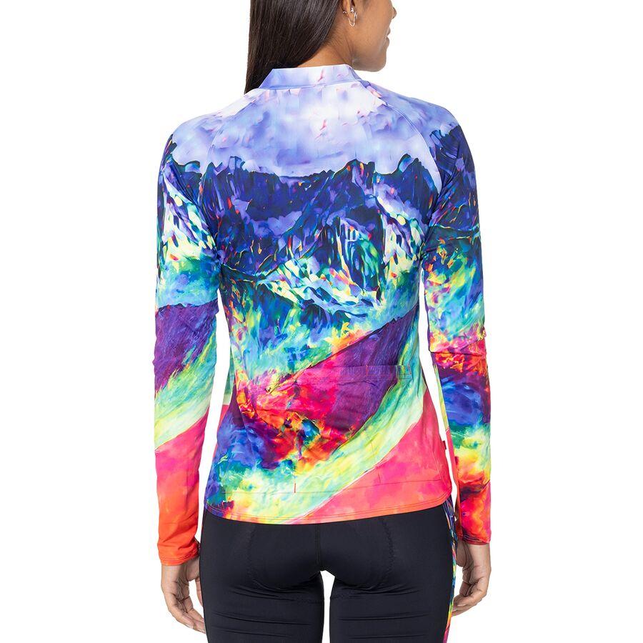 Terry Bicycles Soleil Long Sleeve Jersey - Women's Prismatic Peaks