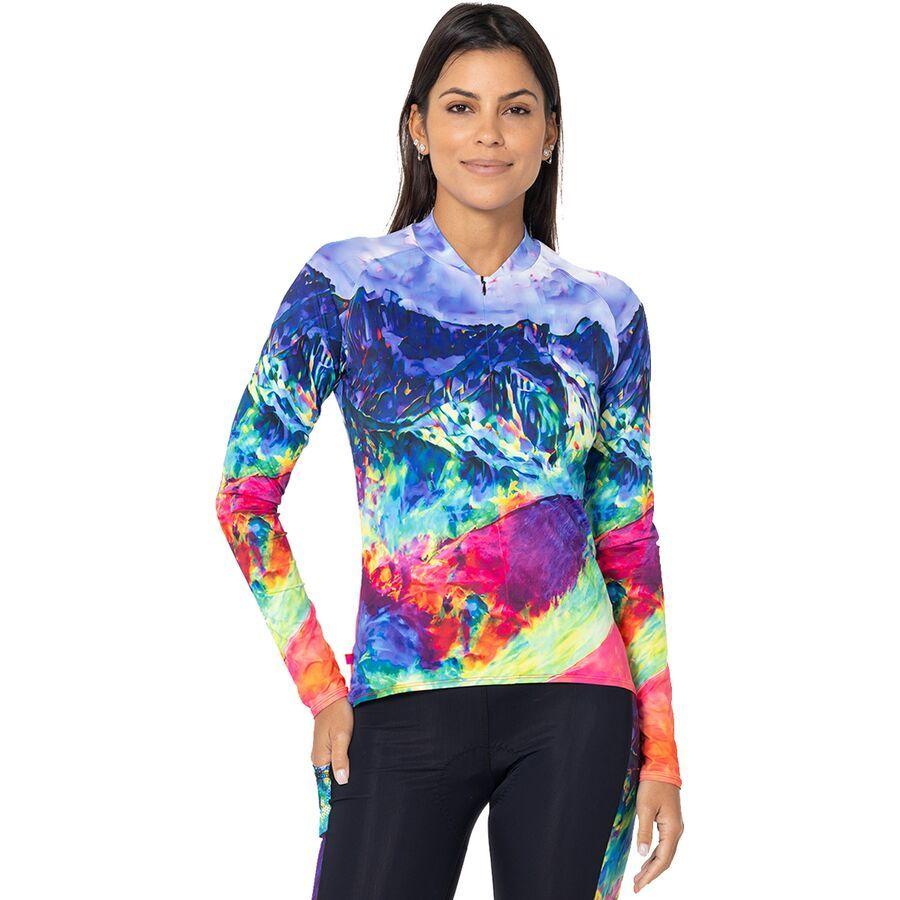 Terry Bicycles Soleil Long Sleeve Jersey - Women's Prismatic Peaks