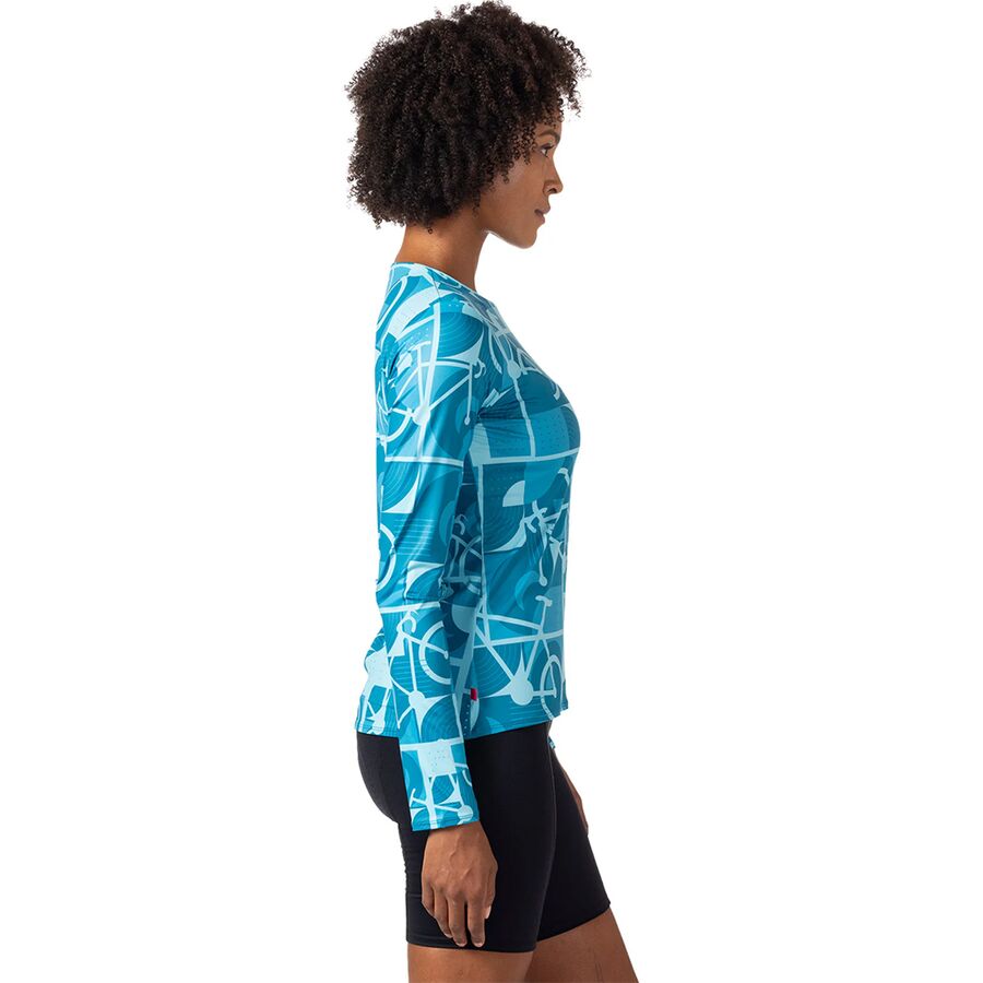 Terry Bicycles Soleil Long-Sleeve Top - Women's Bauhaus Blue