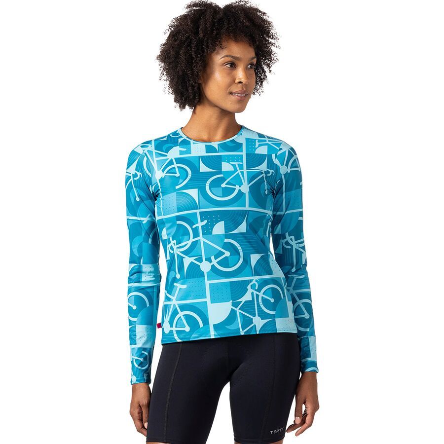 Terry Bicycles Soleil Long-Sleeve Top - Women's Bauhaus Blue