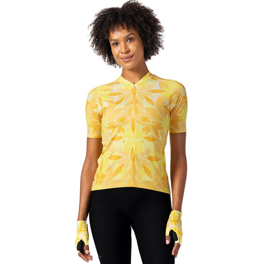 Terry Bicycles Soleil Short-Sleeve Jersey - Women's Aqueous Sun