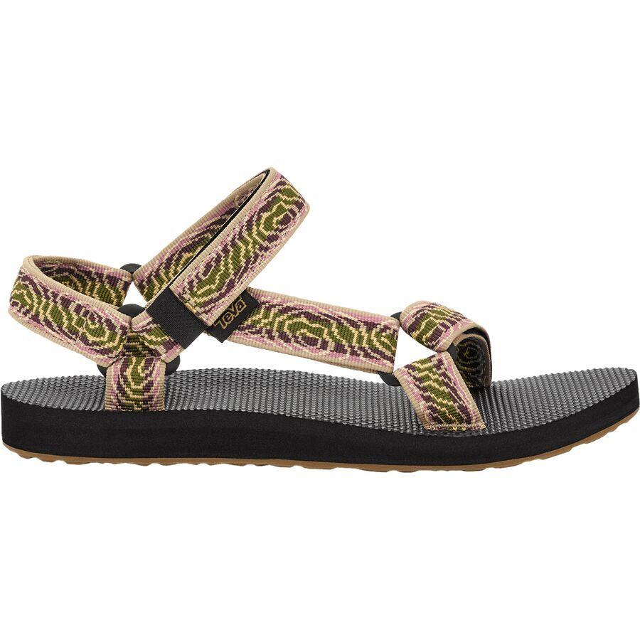 Teva Original Universal Sandal - Women's Archive Topo Olive/Eggplant